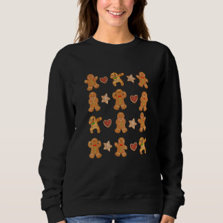 Lebkuchen Weihnachten Xmas Männer Junge Kinder Sweatshirt