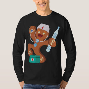Lebkuchen Weihnachtskochtopf Kostüme backen T-Shirt