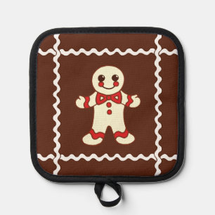 Lebkuchen-Weihnachtsplätzchen-Topflappen Topflappen
