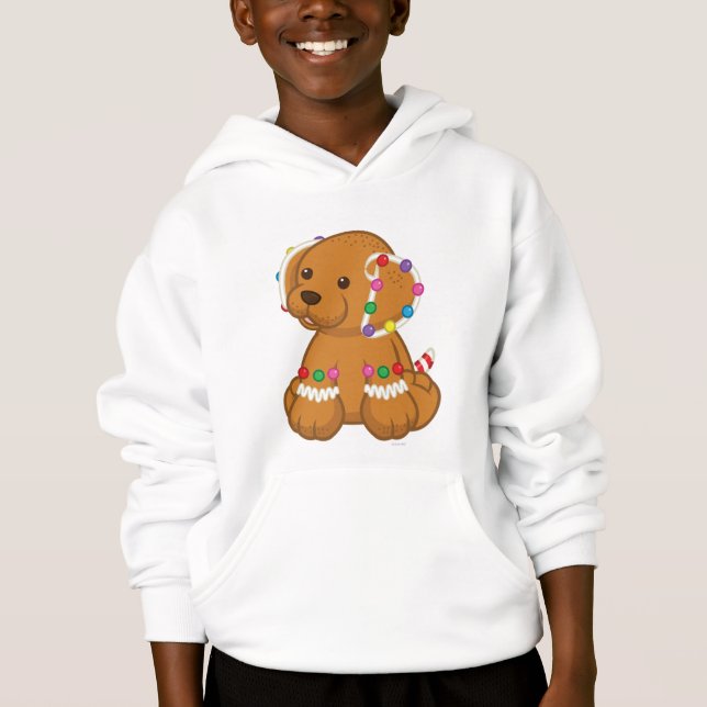 Lebkuchen-Welpe Hoodie (Vorderseite)