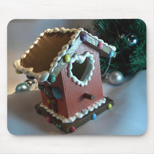 LebkuchenBirdhouse I Mousepad (Vorne)