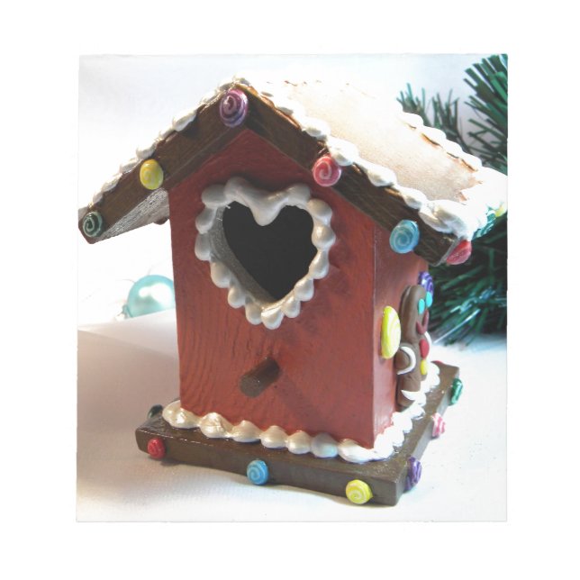 LebkuchenBirdhouse Notizblock (Vorderseite)