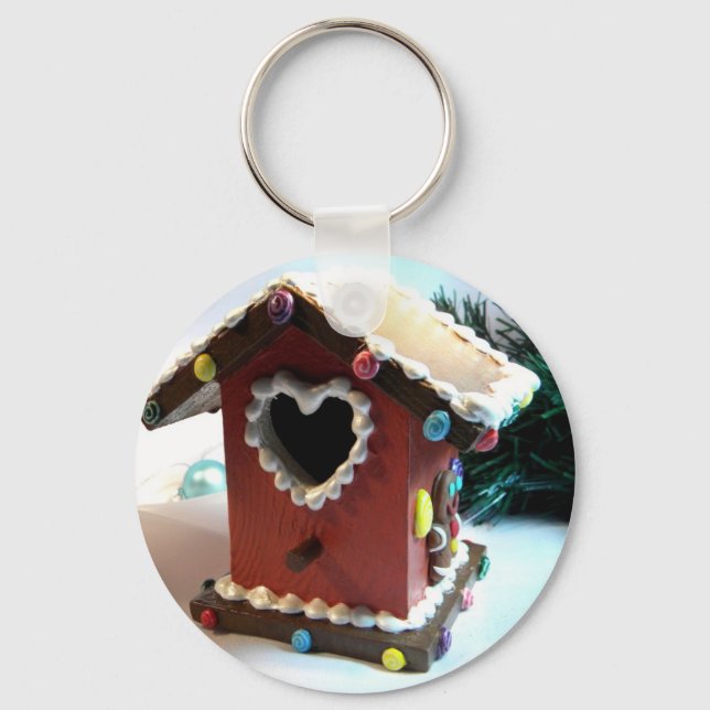 LebkuchenBirdhouse Schlüsselanhänger (Vorderseite)