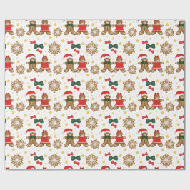 Lebkuchenfreunde Weihnachtspapier Geschenkpapier
