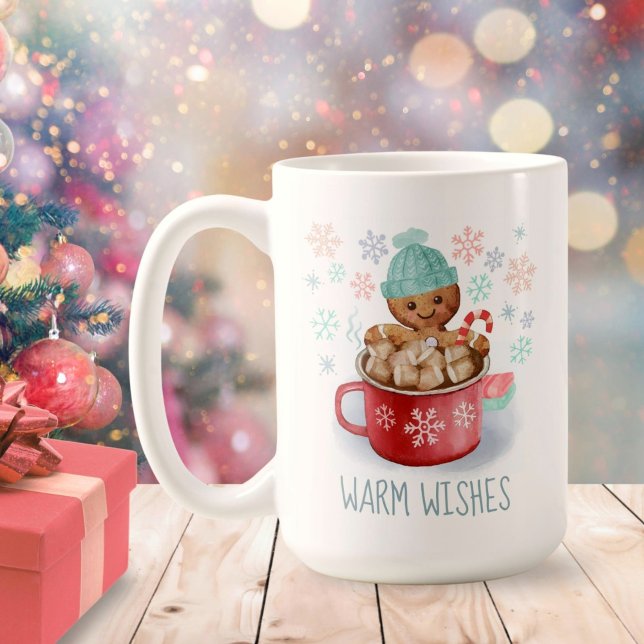 Lebkuchengebäck & Kakaoweihnachtsgebäck Kaffeetasse (Von Creator hochgeladen)