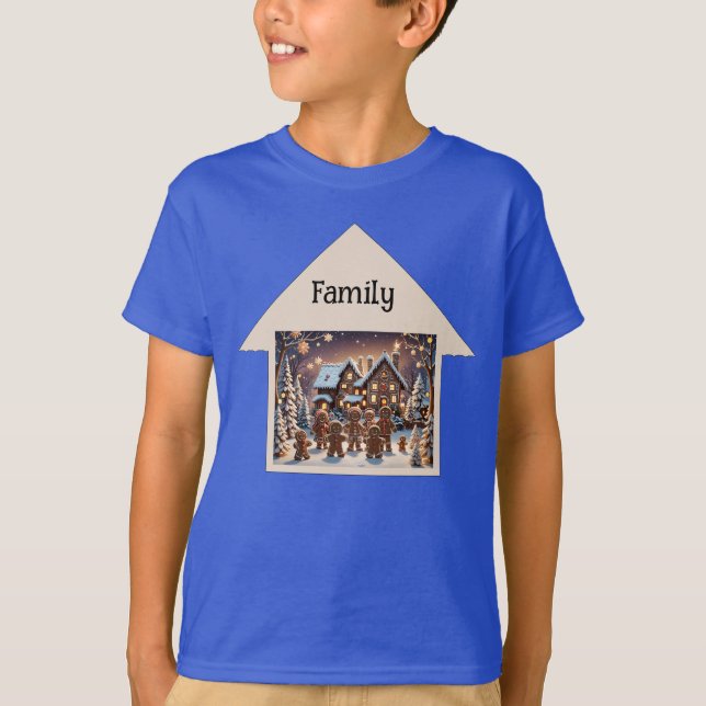 Lebkuchengewächse und niedliche Lebkuchengewächse T-Shirt (Vorderseite)
