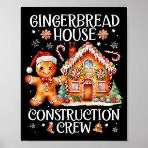 Lebkuchenhäuschen-Baukrew Cookie King Ch Poster
