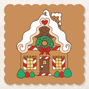 Lebkuchenhäuschen-Untersetzer Untersetzer