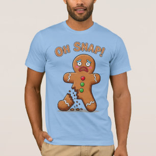 Lebkuchenmann endlich ausgerastet Lustiges Weihnac T-Shirt