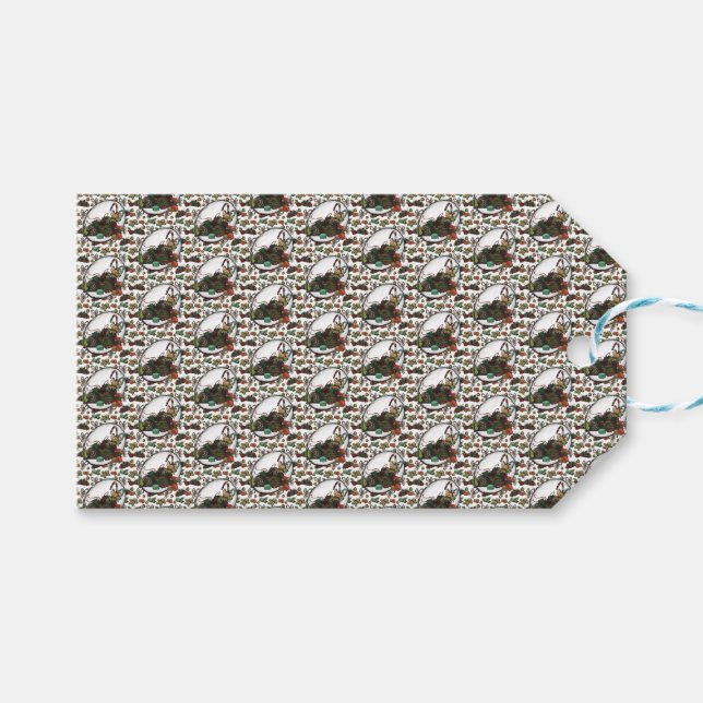Lebkuchenmann Geschenkanhänger (Vorderseite (Horizontal))