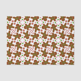 Lebkuchenmann Weihnachten personalizable Seidenpapier