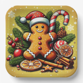 Lebkuchenpapierteller! Pappteller