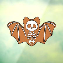 Lebkuchenskelett Fledermaus
