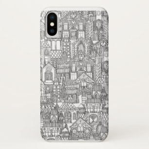 Lebkuchenstadt Schwarz-weiß Case-Mate iPhone Hülle