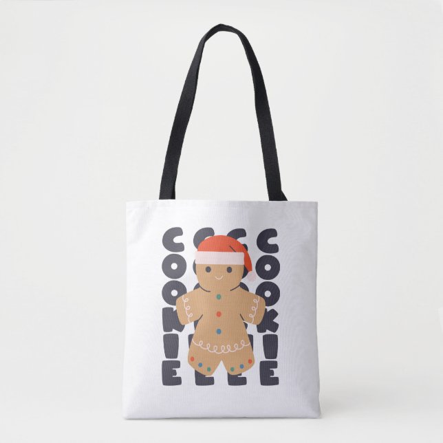 Lebkuchenwein Weihnachten Tasche (Vorderseite)