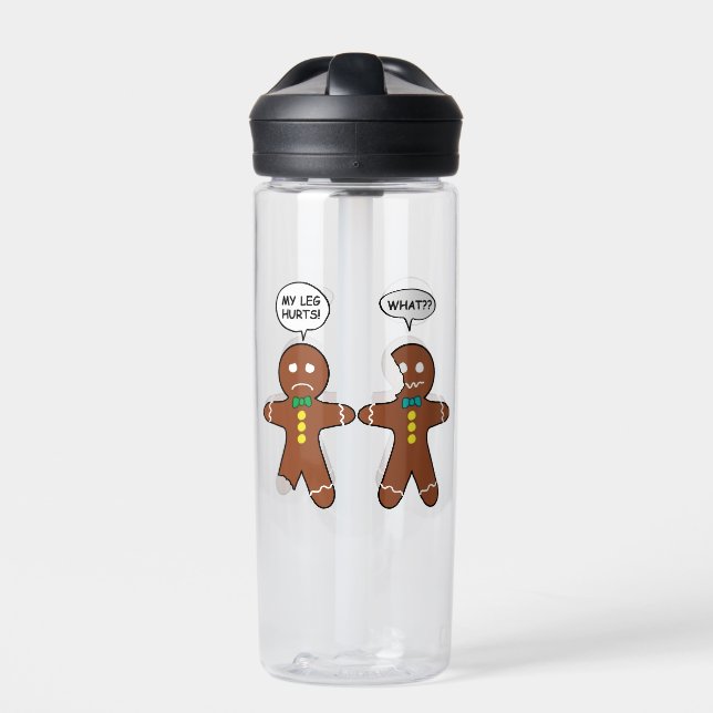 Lebkuchenwein Weihnachten Trinkflasche (Vorderseite)