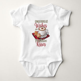 Lebkuchenwünsche und Mistelzweigküsse - Feiertage Baby Strampler