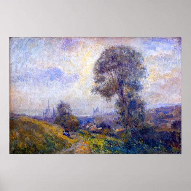 Lebourg - Mont Gargan Rouen Poster (Vorne)