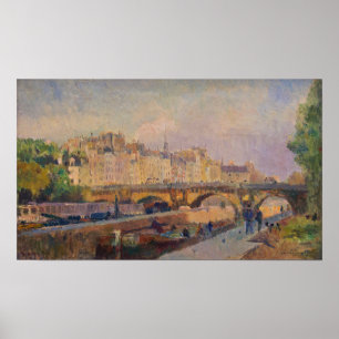Lebourg - Paris Die Pont Neuf Poster