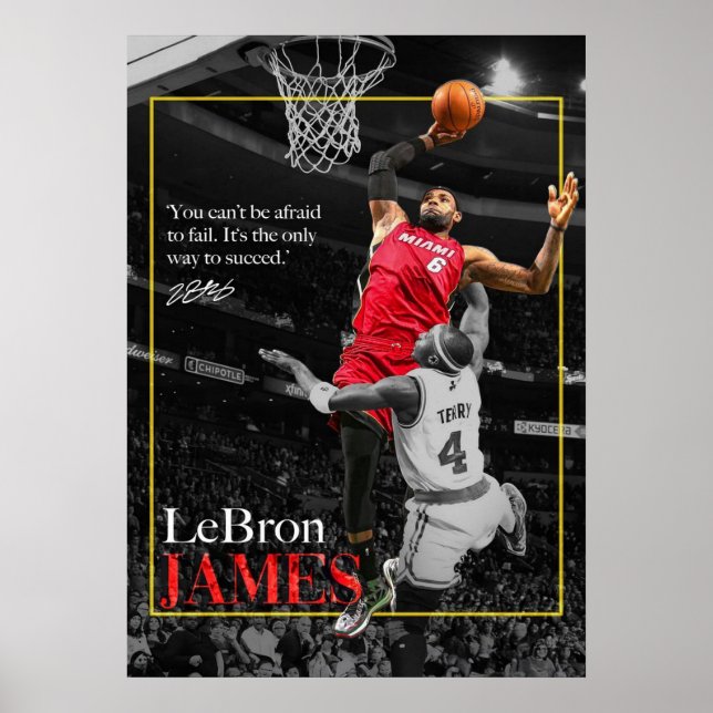 lebronfarbene Spiele, nba, Basketball, king james, Poster (Vorne)