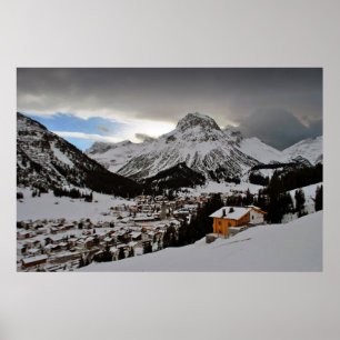 Lech am Arlberg Austrian Alps Austria Photo Print Poster