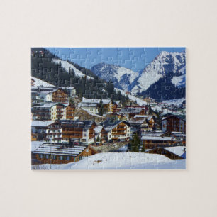 Lech am Arlberg en Autriche - Puzzle