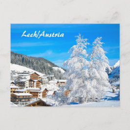 Lech am Arlberg in Österreich Vorarlberg Postkarte