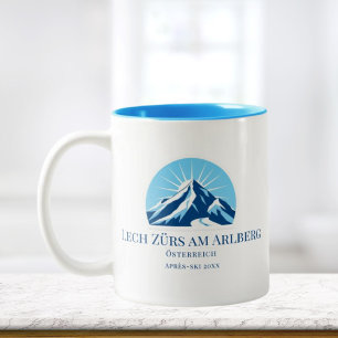 Lech Zürs am Arlberg Österreich Skiort Tasse