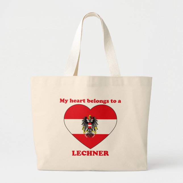 Lechner Jumbo Stoffbeutel (Vorne)