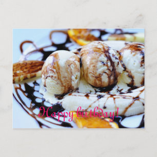Lecker Alles Gute zum Geburtstag Postkarte