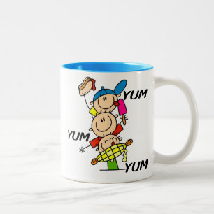 Lecker Lecker Sommer Zweifarbige Tasse