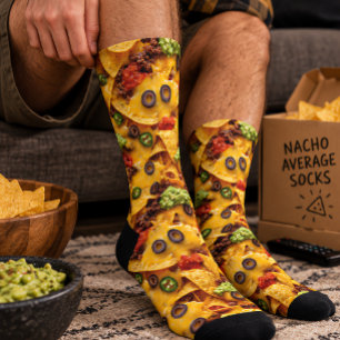 Lecker Nacho-Käse Mexikanischer-Essen-Liebhaber Socken