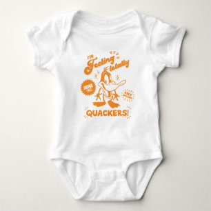 Lecker Retro DAFFY DUCK™ Baby Strampler