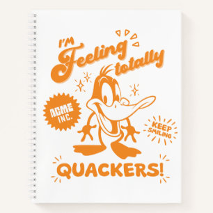 Lecker Retro DAFFY DUCK™ Notizbuch
