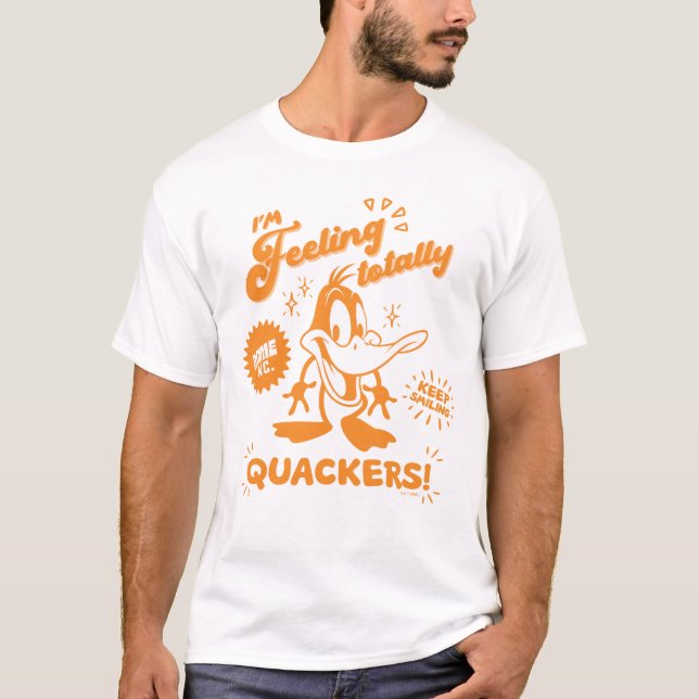 Lecker Retro DAFFY DUCK™ T-Shirt (Vorderseite)