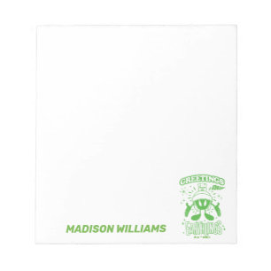 Lecker Retro MARVIN THE MARTIAN™ Notizblock