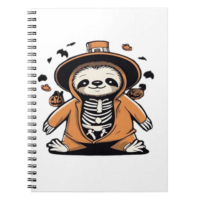 Lecker-Skeletttrick oder Behandlung klassischer T- Notizblock (Vorderseite)