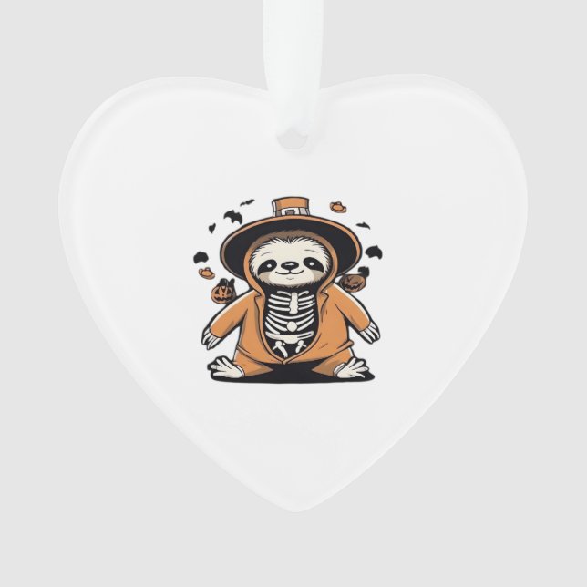 Lecker-Skeletttrick oder Behandlung klassischer T- Ornament (Vorderseite)