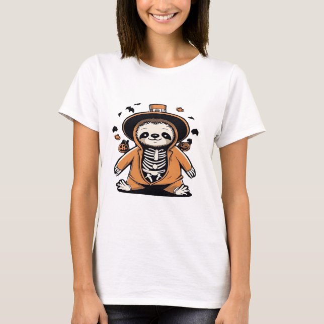 Lecker-Skeletttrick oder Behandlung klassischer T- T-Shirt (Vorderseite)