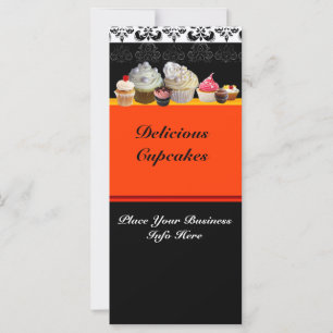 LECKERE CUPCAKES WÜSTENSHOP, Orange Gelb Schwarz