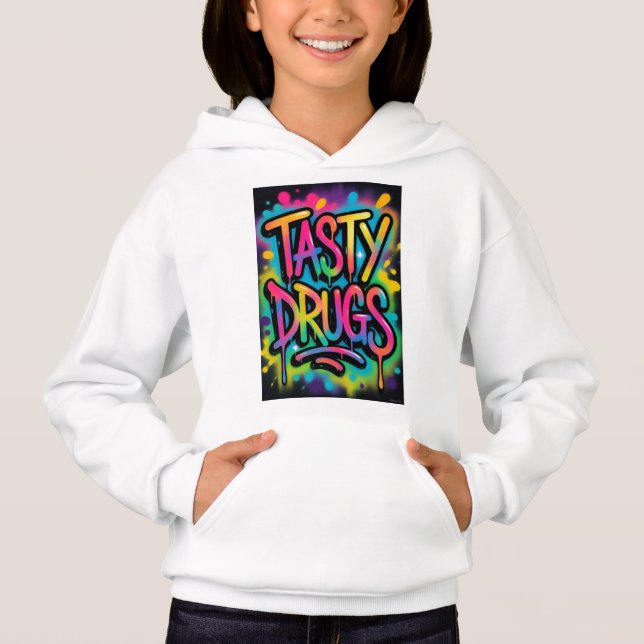 Leckere Drogen Hoodie (Vorderseite)