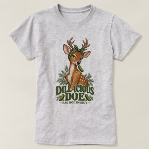 Leckere Hirschkuh Lustiger Hirsch , Gurken Humor E T-Shirt