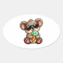 Leckere Koala-Eiscreme
