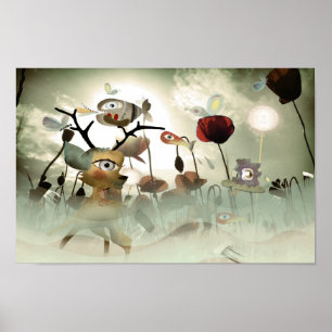 Leckere Leichtigkeit und Transparenz Poster