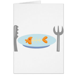 Leckere Nahrung - Fisch auf einer Platte