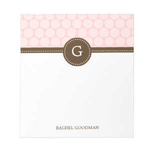 Leckere Punkte Personalisiert Notepad Notizblock