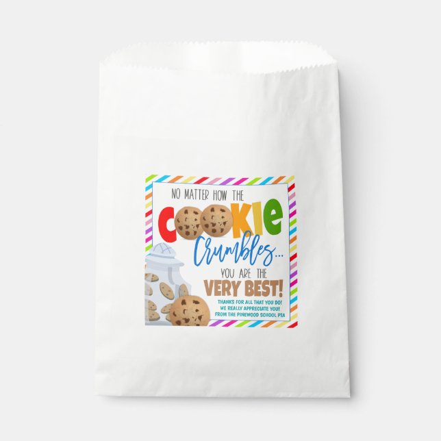 Leckerei-Bags für Wertschätzung Geschenktütchen (Vorderseite)