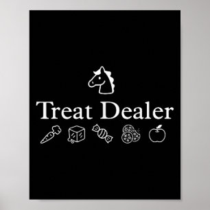 Leckerei Dealer Pferde Leckerei Lady Reittrainer H Poster