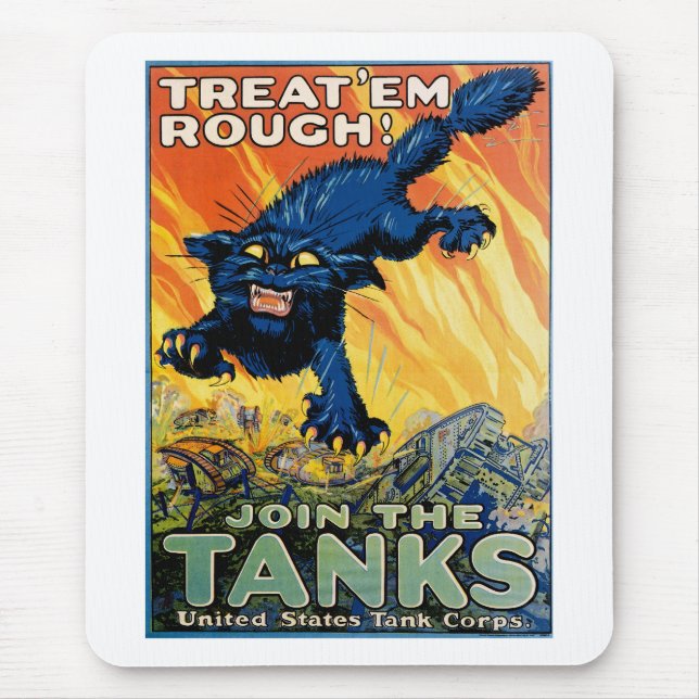 Leckerei "em Rough - Join the Tanks Mousepad (Vorne)