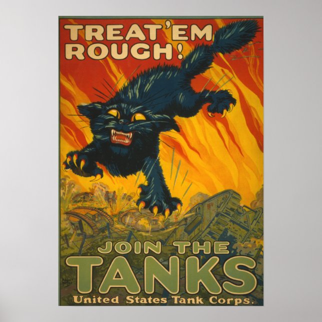 Leckerei "em Rough - Join the Tanks Poster (Vorne)